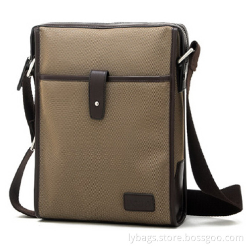 Canvas Shoulder Men Bags, Business Bags, for iPad Case, Shpulders Bags